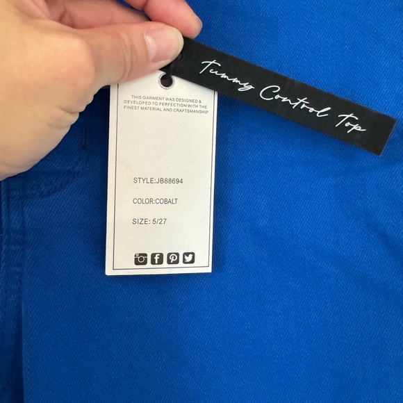 Judy Blue Denim Jeans, Size 5/27 - Picture 5 of 6